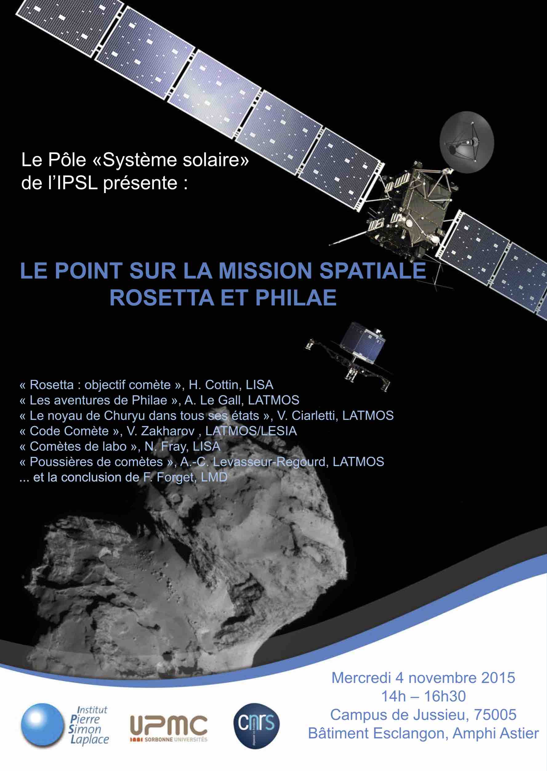 Affiche Rosetta LR
